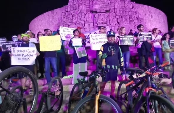 Convierten al Paseo de Montejo en epicentro de tenso conflicto de movilidad